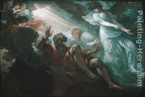 Benjamin West Moses Shown the Promised Land
